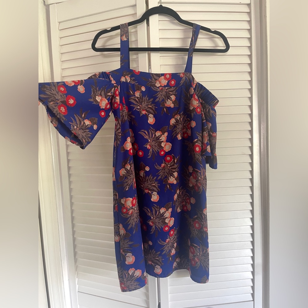 Urban Outfitters Kimchi Blue Off-the-shoulder Shift Dress